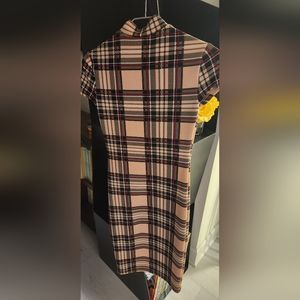 Dress,  xs, burberry colors